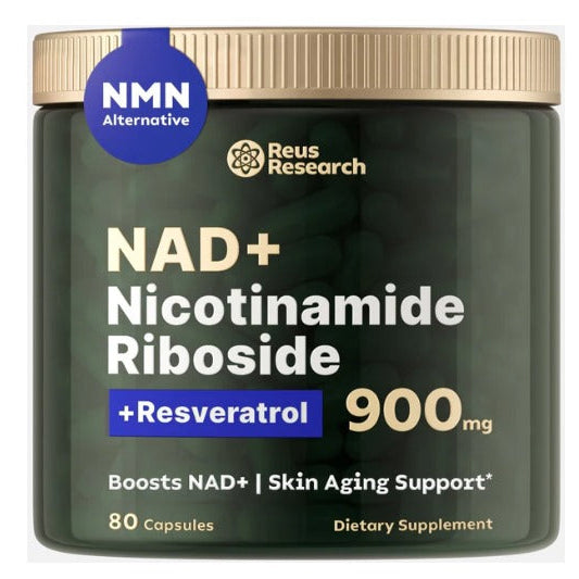 NAD+ Nicotinamide Riboside + Resveratrol - Reus Research