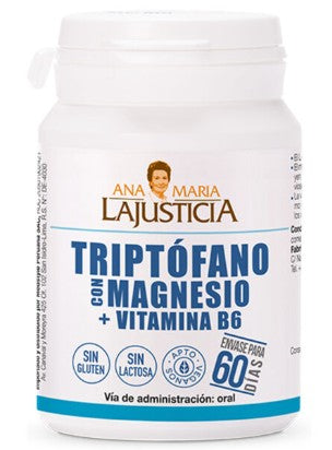 ANA MARIA LAJUSTICIA TRIPTOFANO MAGNESIO Y VITAMINA B6 60 COMPRIMIDOS